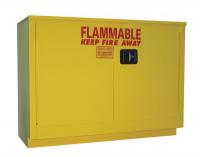 8UKD4 Flammable Safety Cabinet, 36 Gal., Gray