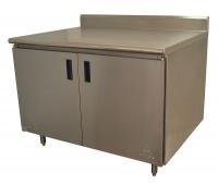 8UML1 Enclosed Base Work Table, 35x48x30 In