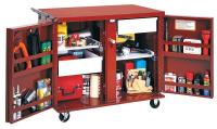 8UMP7 Rolling Work Bench, Red
