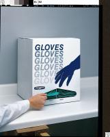 8YDC6 Disposable Gloves, Nitrile, 8, Green, PK100