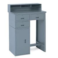 8UU21 Shop Desk, 3 Drawer