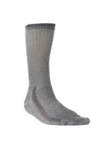 8WAF9 Hiking, Socks, Crew, Mens, M, Gray, 1 Pr