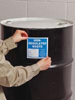 9TZ15 Non Regulated Waste Label, 6 In. W, PK 100