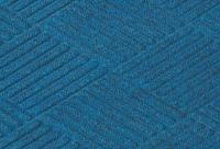 6NTJ5 Entrance Mat, In/Out, Med Blue, 3 x 12 ft.