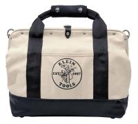 8V238 Canvas Tool Bag, 18 x 14 x 6 In, 11 Pkt