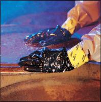 8A992 Chemical Resistant Glove, 14 mil, Sz XL, PR