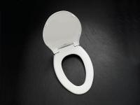 8LXG3 Toilet Seat, Elongated, Closed Front
