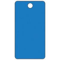 9L139 Blank Tag, 5-3/4 x 3 In, Bl, Vinyl, PK25