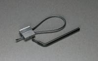 9WDT7 Cable Seal, Silver, PK 5