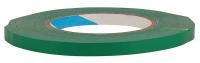 8VZF1 Bag Sealing Tape, PVC, Green, 3/8In x 180Yd