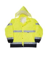 9GLA7 Hi-Viz Rainwear Pant, Yellow, Small