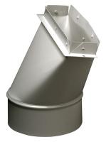 8W797 Upper Exhaust Transition Adapter, 6In Dia