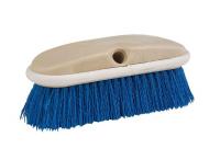 8WR97 Wash-N-Scrub Brush, 8 In Blck, 2 In Trm