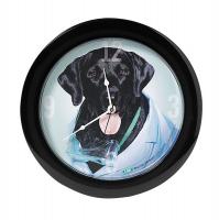 8WT55 Wall Clock, Lab Dog