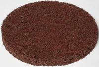 8WT58 Rubber Mulch Stepping Stone, Brown