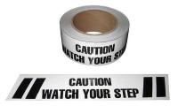 8WUK4 Stair Tape, Black/Ivory, 2 In x 60 ft.
