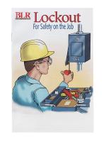8WYN3 Training Booklet, Lockout For Safety