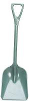 8X072 Small Blade Shovel, 14Wx38L, Green