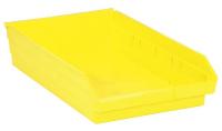 8X094 Shelf Bin, 17-7/8Lx11-1/8W, Yellow