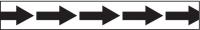 8X784 Tape, Arrows, 3/4W In., Black on White