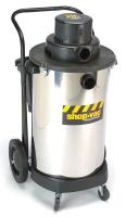 8XAN5 Wet/Dry Vacuum, 3HP, Stainless Stl, 20 gal.