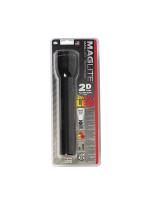 9NY04 Mag-Lite Flashlight, 2 D, LED, Gray