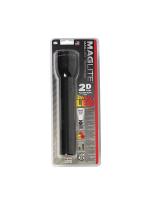 9NY04 Mag-Lite Flashlight, 2 D, LED, Gray