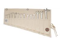 8XJ64 Wrench Roll-Up Bag, 14 Pocket