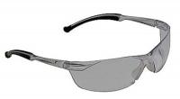8XPH1 Safety Glasses, Gray, Scratch-Resistant