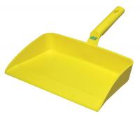 8XPY4 Hand Held Dust Pan, Yellow, 2 In. H