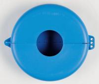 8XY04 Valve Lockout, Fits Sz 5 to 6-1/2, Blue