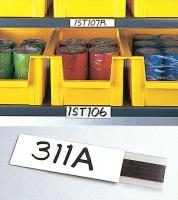 8PJR3 Label Holder, Self-Adhesive, 1/2 In. x 6