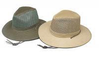 8Y287 Sun Hat, Khaki, 2XL, Cotton