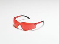 8Y636 Safety Glasses, Vermillion, Scrtch-Rsstnt