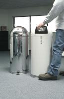 8YCU2 Waste Receptacle, Round, Cylinder, 15 G