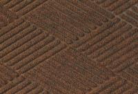 8DZV6 Entrance Mat, Dark Brown, 3 x 5 ft.