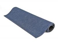 8TZZ0 Entrance Mat, Rubber, 15 x 3 ft., Blue