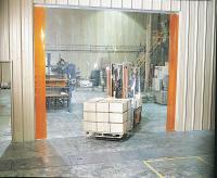 8Z415 Strip Door, Smooth, Clear, 7x8ft, 12In