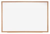 8RT41 Dry Erase Board, 36X24 In., Brown