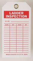8ZCJ7 Lad Inspection Tag, 5-3/4 x 3 In, PK10
