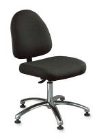 8CK04 Ergo Office Chair With Arms, Gray