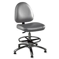 8ZCK9 Ergo Office Stool, 24in To 34in Range