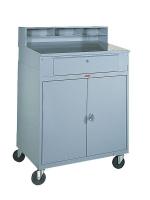 8ZDV3 Cabinet Shop Desk w/Casters, 51x36x25 In.