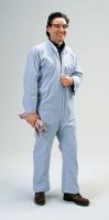 8ZF69 Coverall, L, Blue