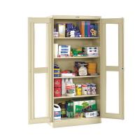 8ZH52 Combination Storage Cabinet, 78x48, Sand
