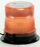 8ZGP9 Warning Light, 2FlashStrobe, Amber, PipeMnt