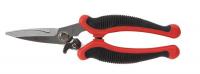 8ZHH6 Utility Scissor, Red/Blk, 8 1/2 In L