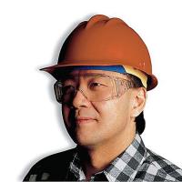 8ZHW2 Hard Hat, FrtBrim, NonSlotted, 6RtchtOrange