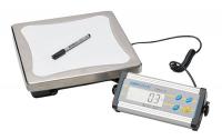 8DG41 Weighing Scale, SS Pltfrm, 330 lb. Cap.