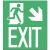 9NWL5 - Exit Sign, 10 x 9In, Glow/GRN, Exit, ENG Подробнее...